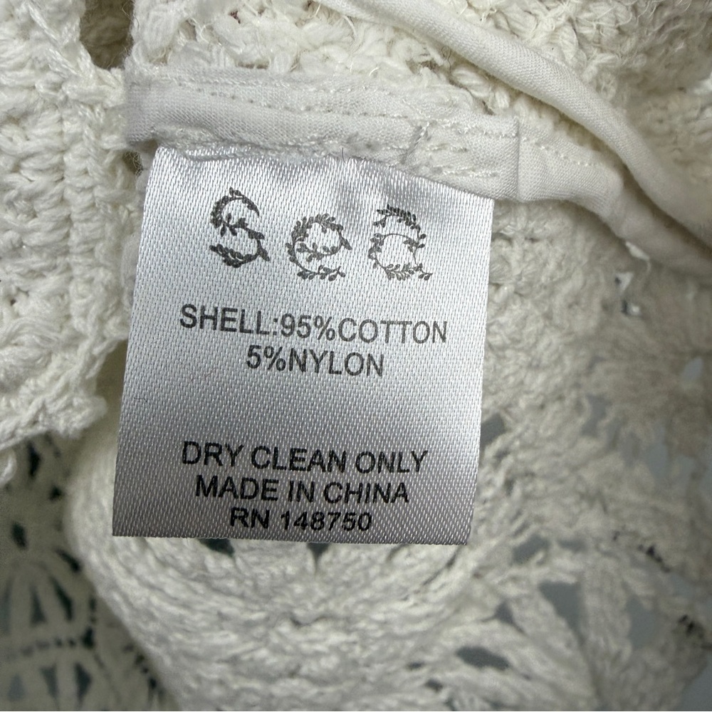 Tuckernuck SEA New York Crochet Lakshmi Swim Cover Dress - Picture 8 of 8